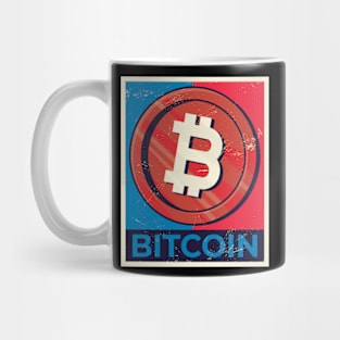 Bitcoin Pop Art Mug